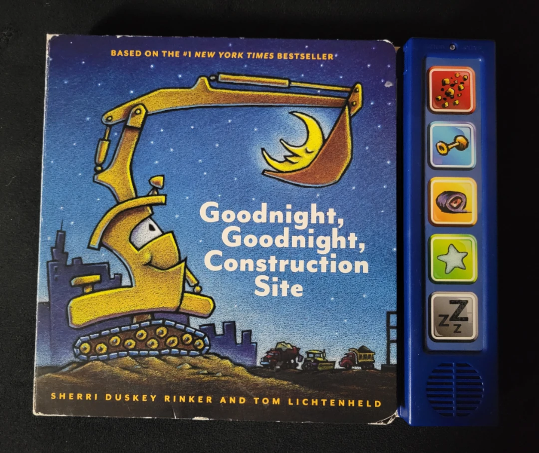 Goodnight, good night, Construction Site Board Book🧡