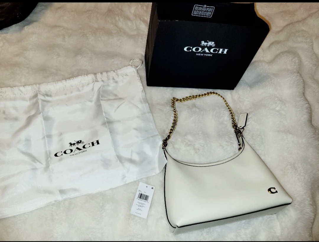Never used! Coach Juliet Shoulder Bag 25 White - photo 2