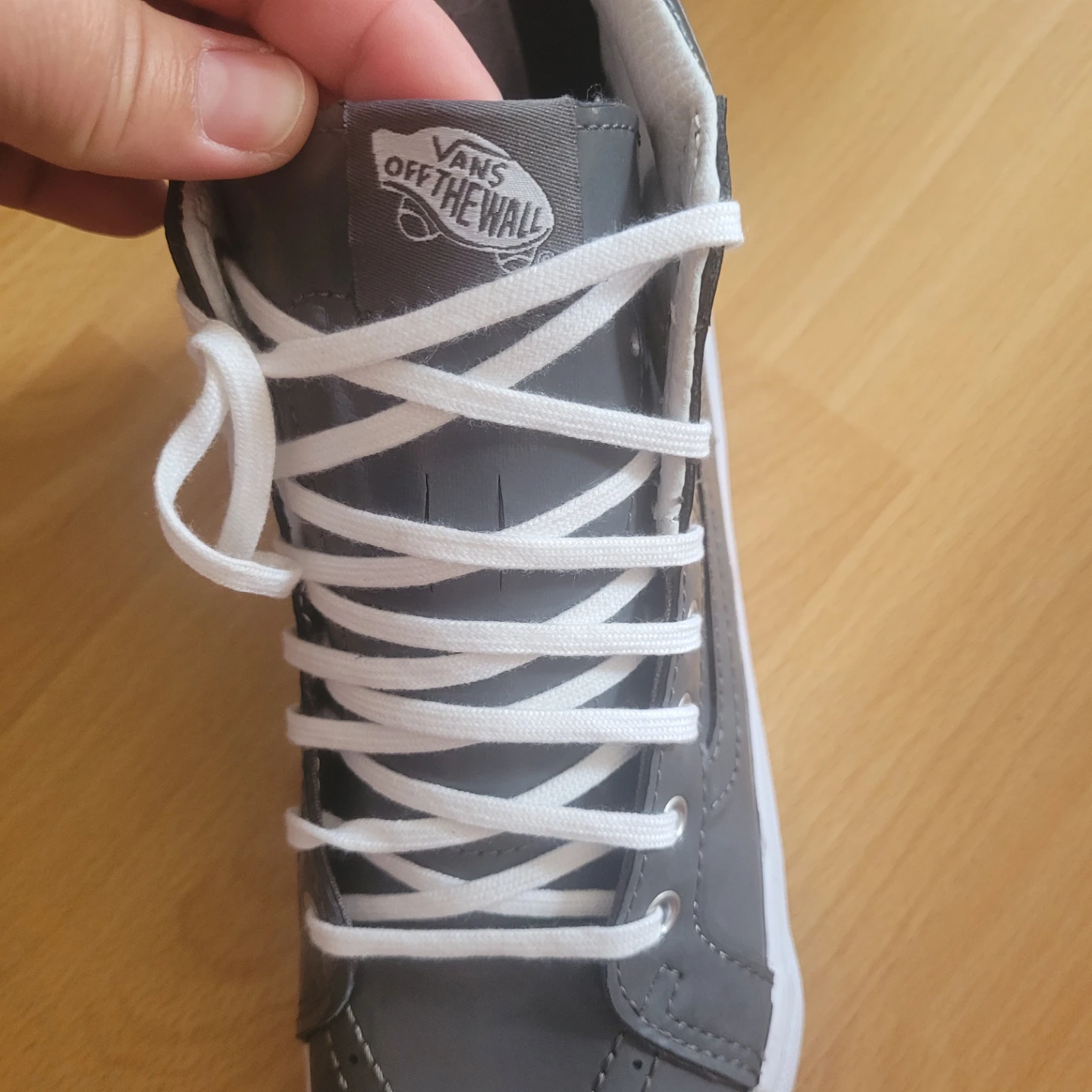 Vans Off The Wall High-Top Sneakers - Grey