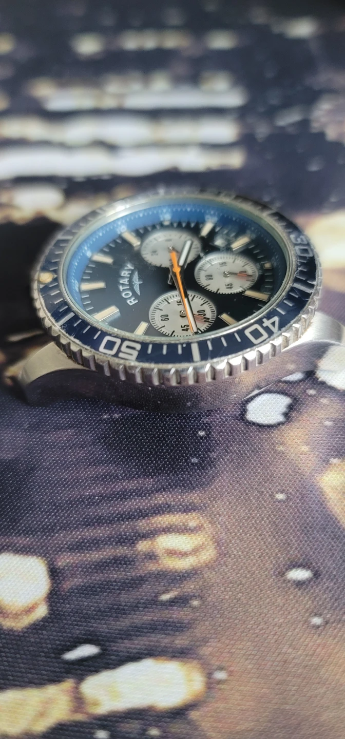 Rotary Aquaspeed Chronograph - Dolphin Standard  Watch Face Only - photo 3