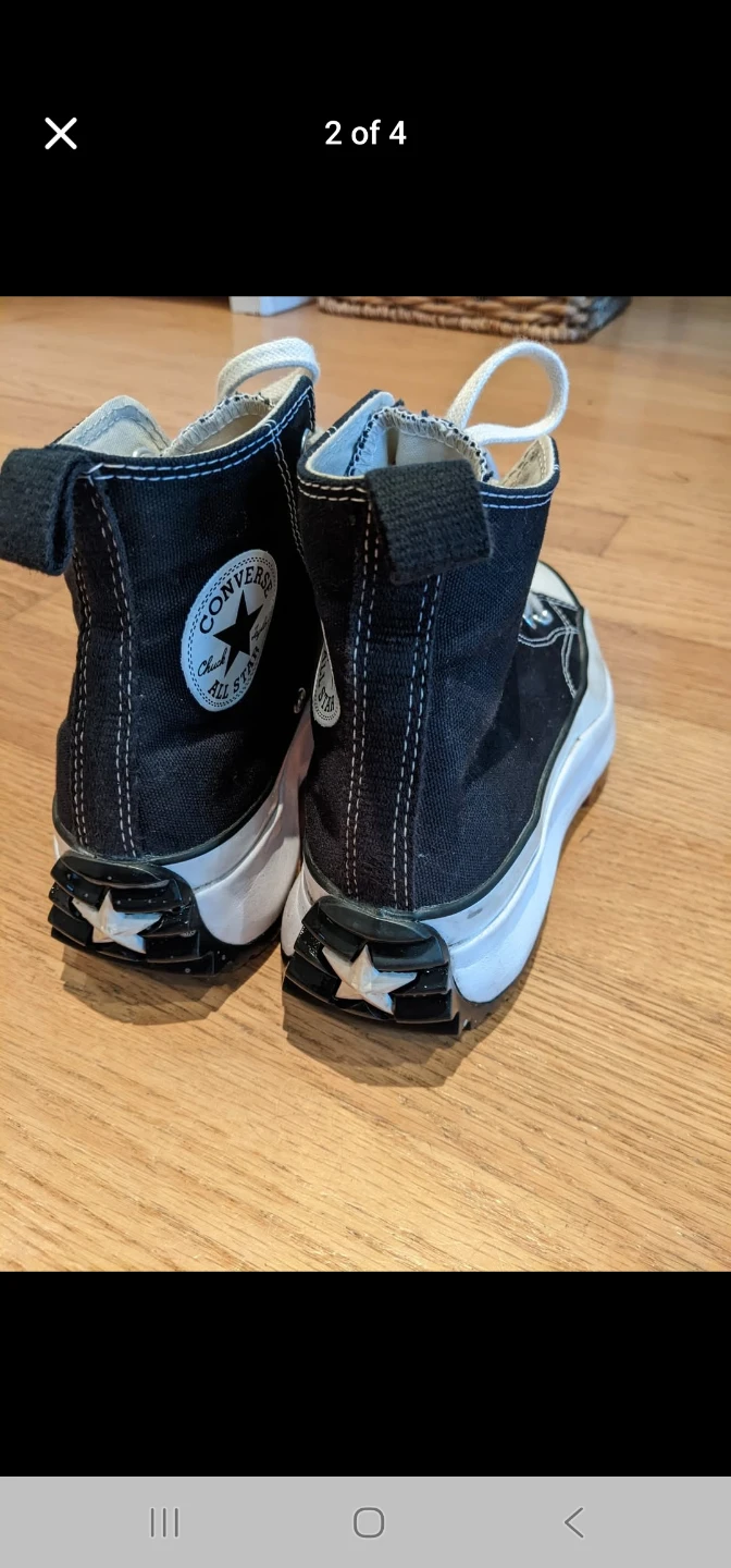 Converse Run Star Hike High Top Sneakers Black - photo 2