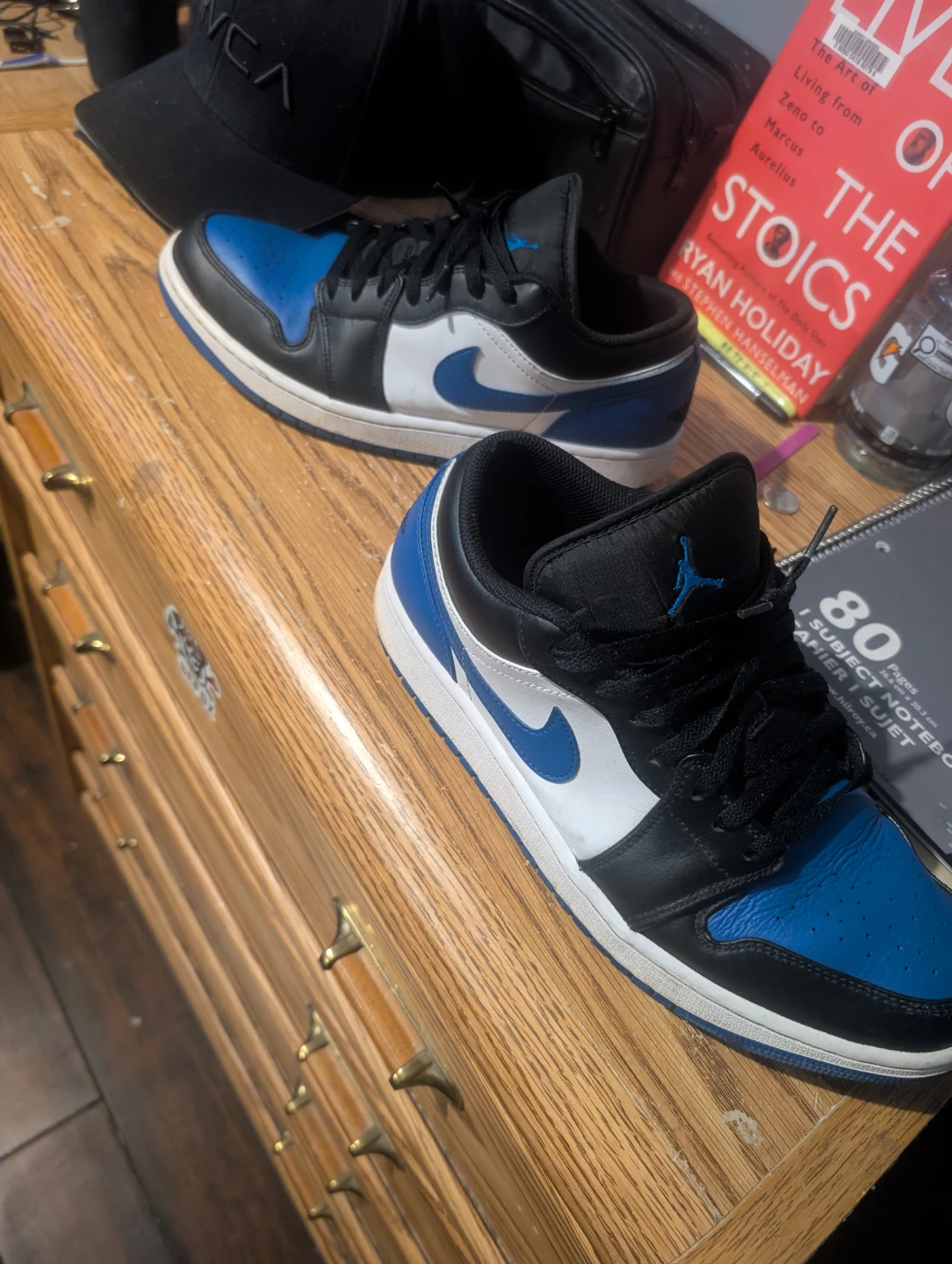 Air Jordan 1 Low Royal Blue Sneakers (10.5) - photo 2