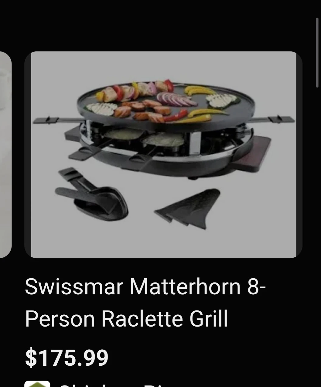 Matterhorn Trudeau Raclette 8 Person For Grilling Fondue Parties - photo 5