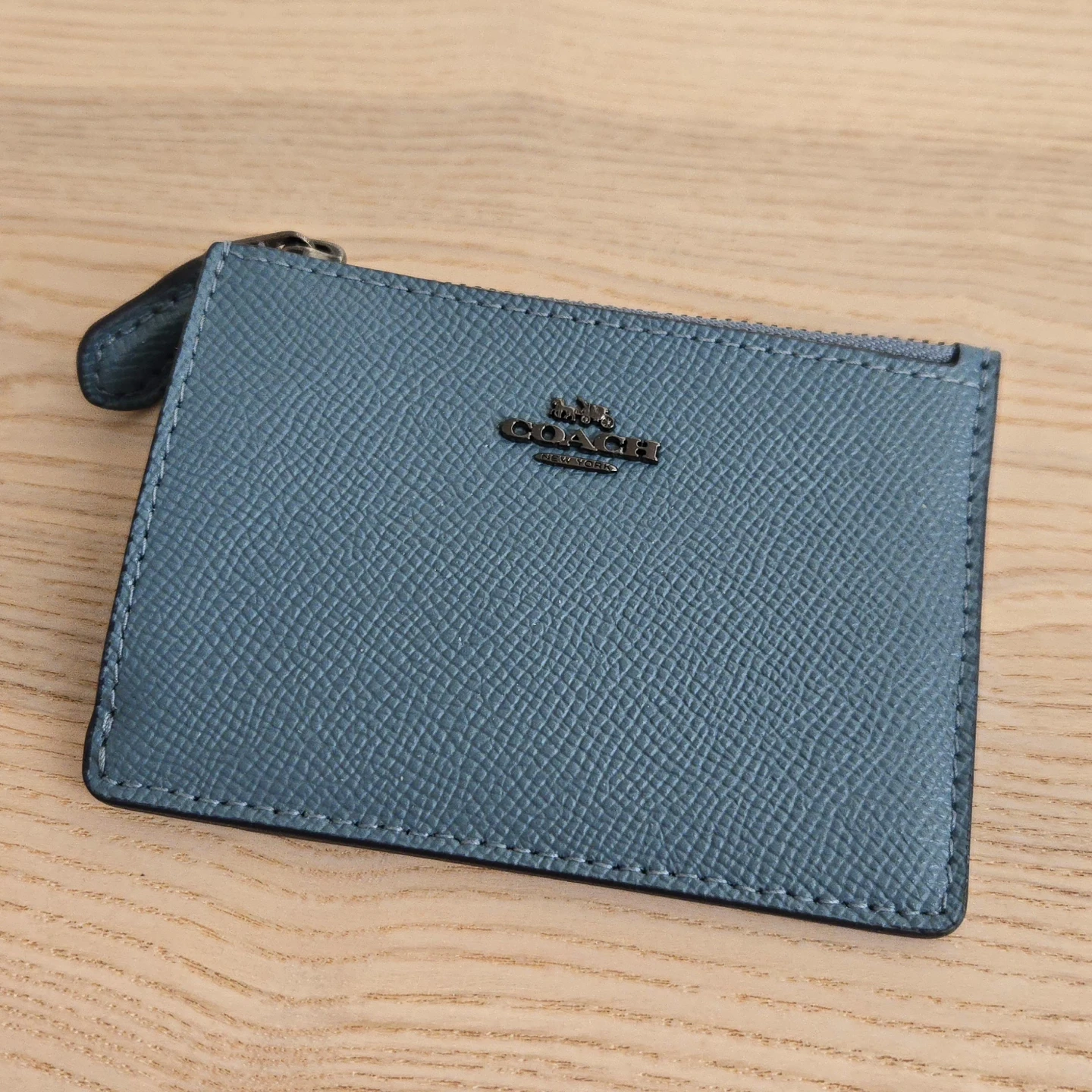 COACH Classic Chambray Blue (Coin/Key/Card)