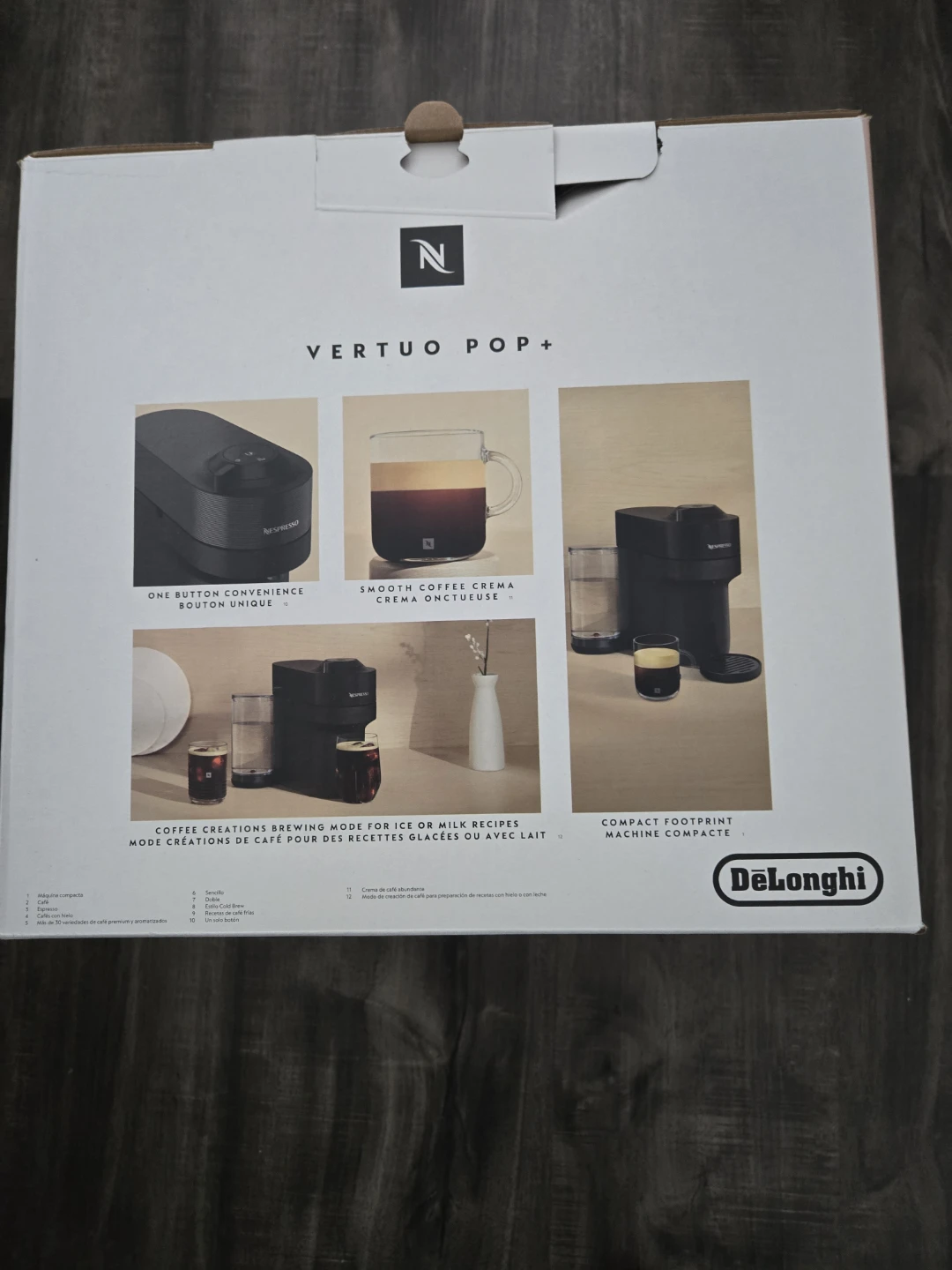 Nepresso compact coffee machine