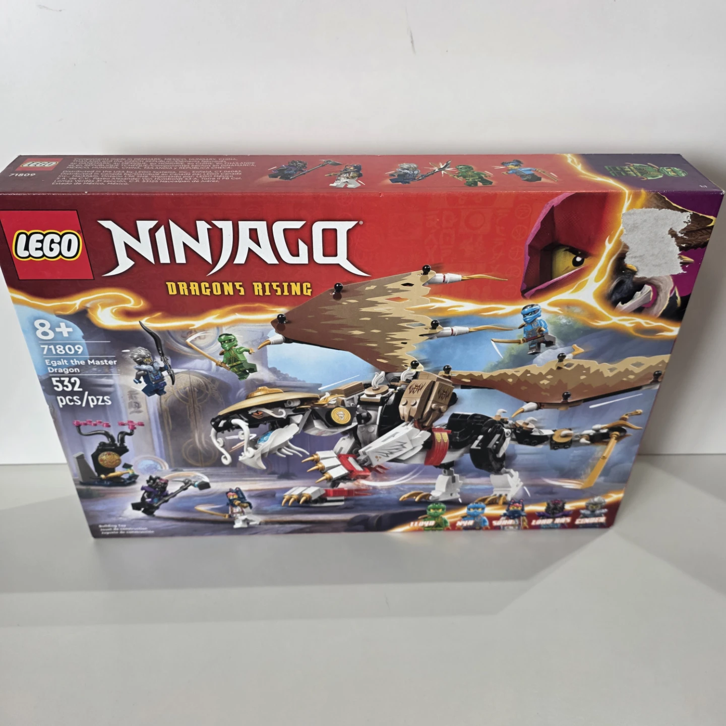 LEGO Ninjago 71809 Egalt the Master Dragon Set *Brand New*