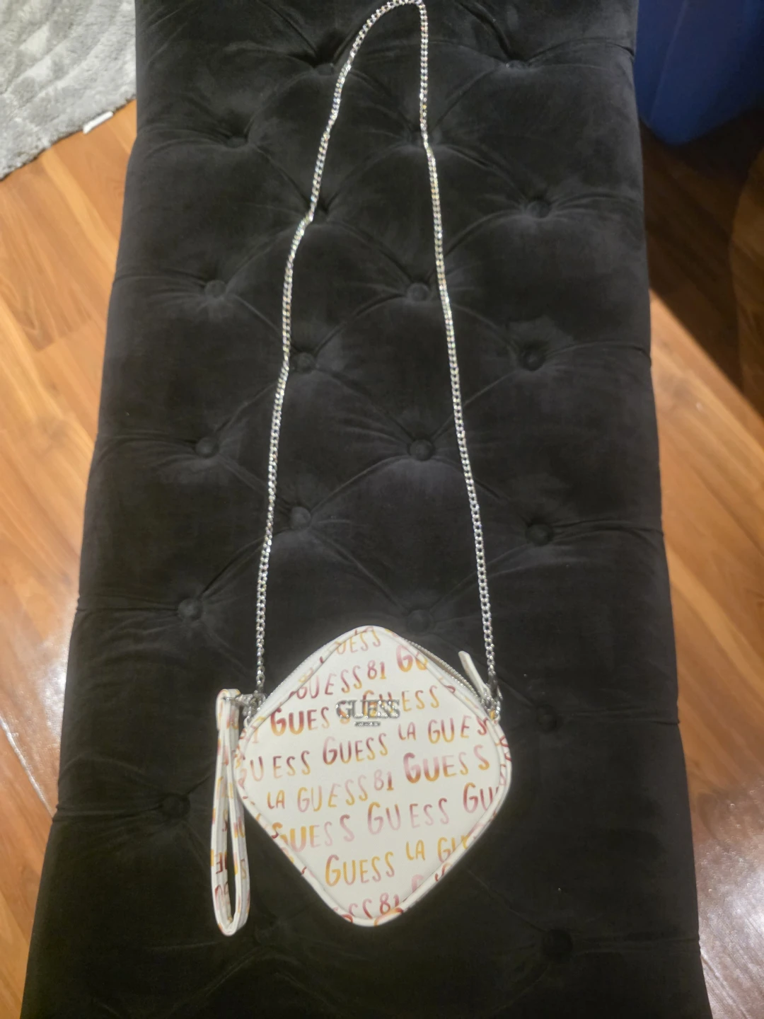 Guess Shoulder Bag with Logo Print