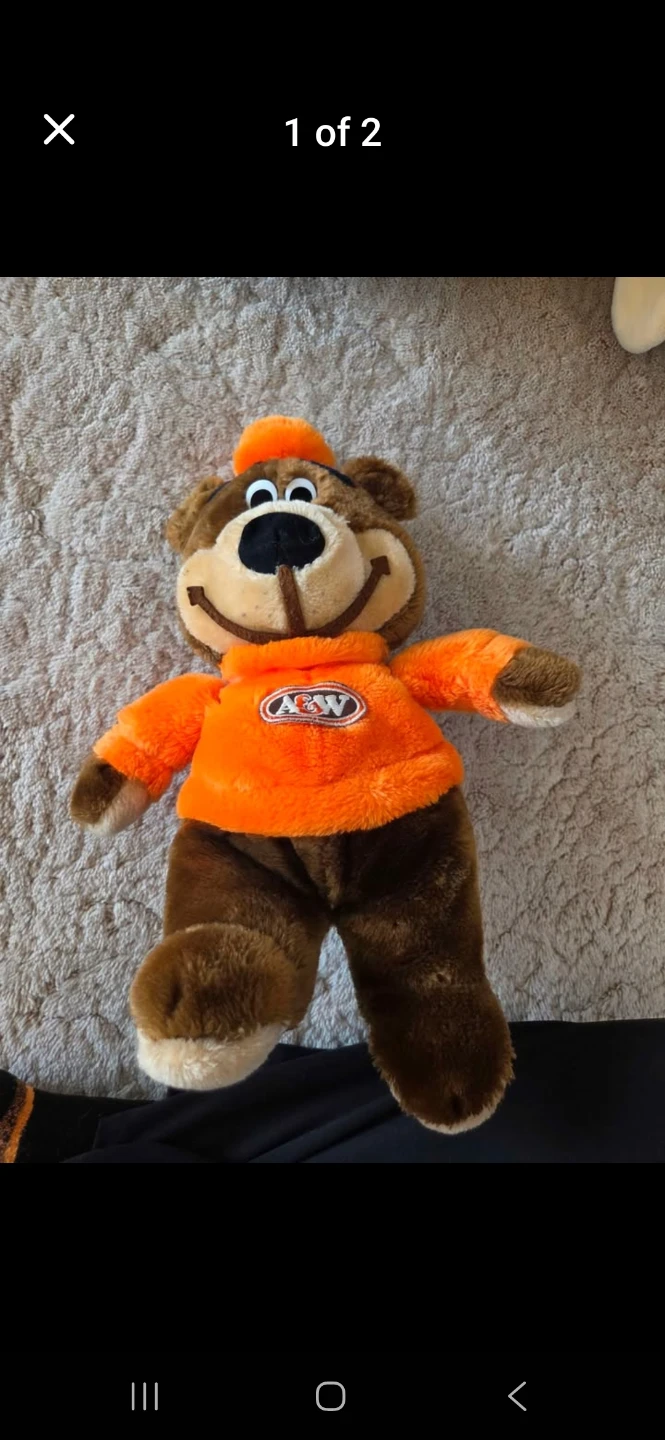 A&W Bear Plush Toy