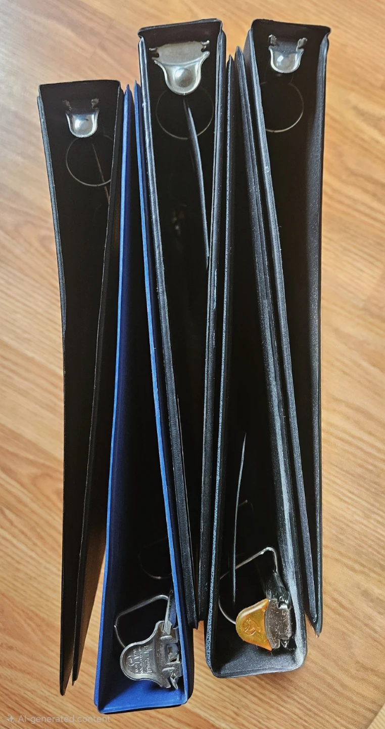 Five Assorted Binders - photo 2