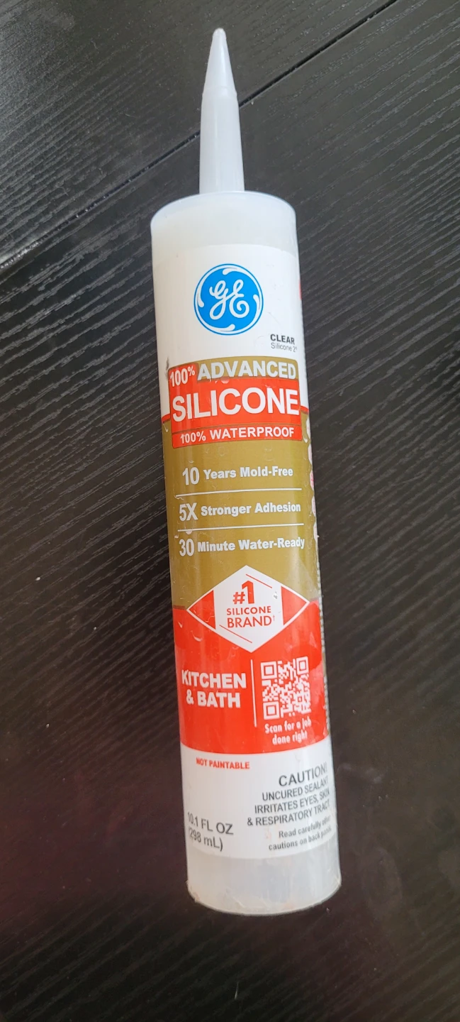 GE Advanced Silicone Sealant - Kitchen & Bath - 10.1 FL OZ