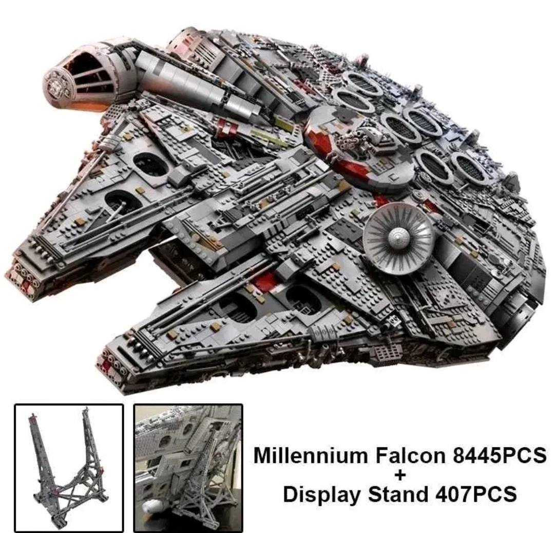 STAR WARS MILLENNIUM FALCON BUILDING BLOCKS SET NEW MOC SET - photo 4