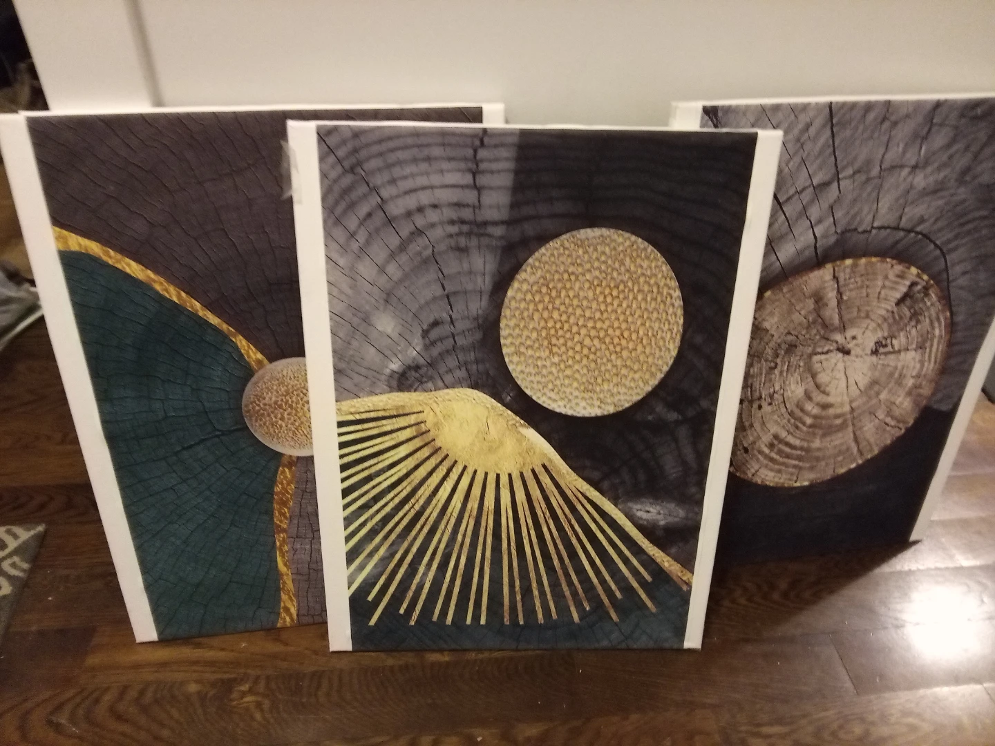 Canvas Art abstract Lot of 3