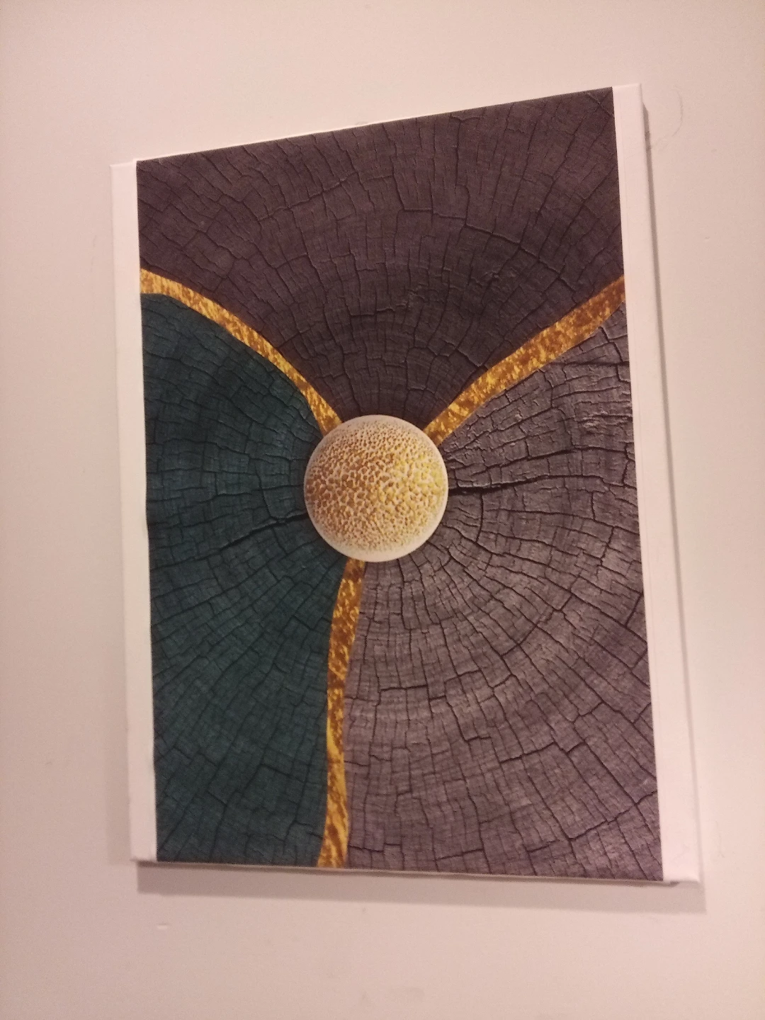 Canvas Art abstract Lot of 3 - photo 3