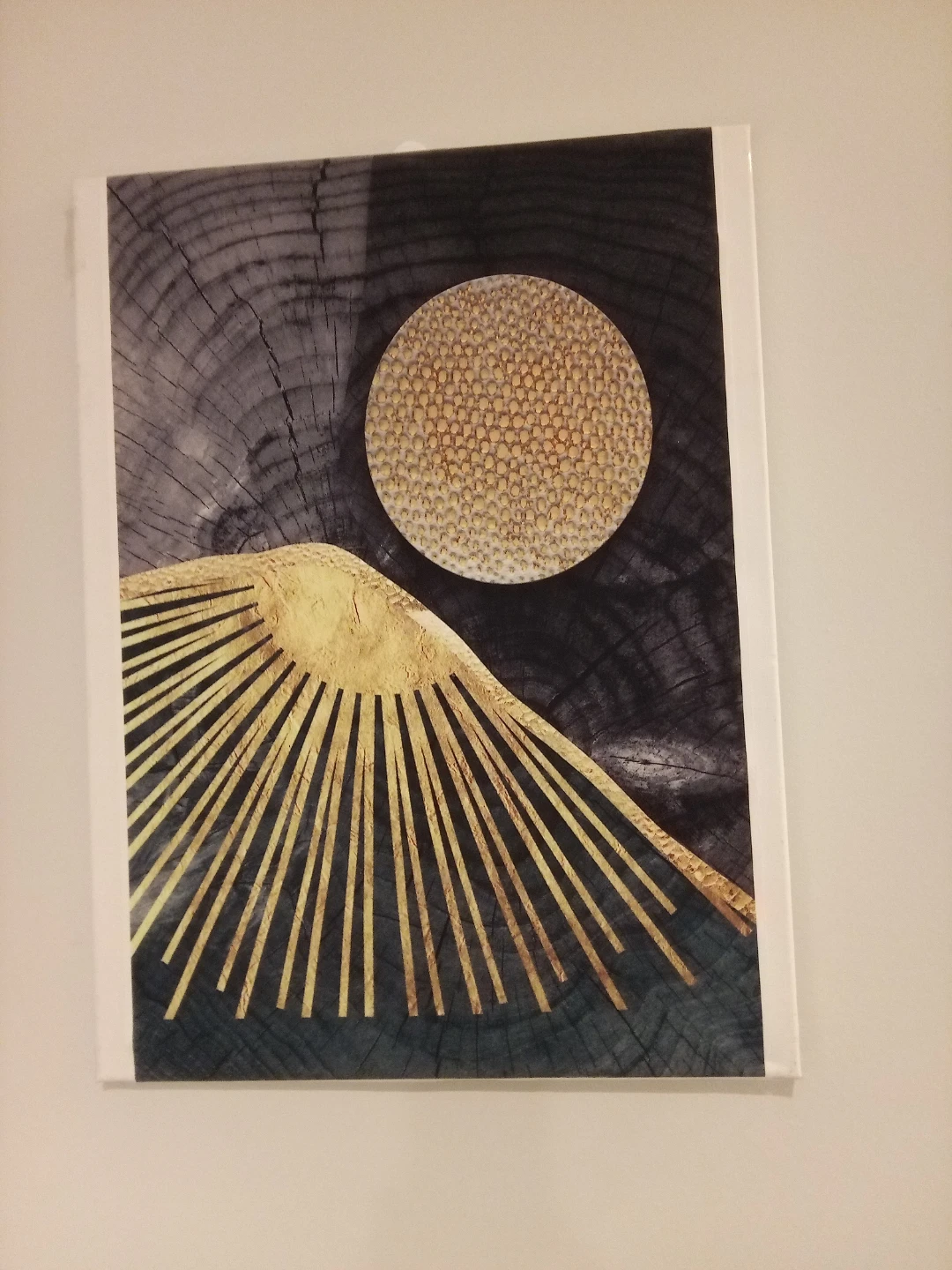 Canvas Art abstract Lot of 3 - photo 4