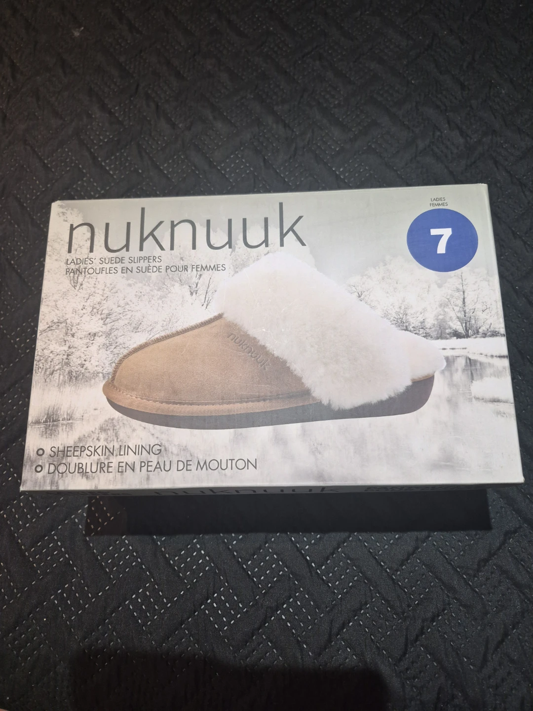 NEW, Nuknuuk Ladies Sheepskin Slippers - Tan - photo 3