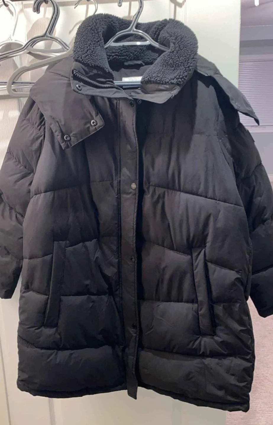 Black Puffer Coat Calvin Klein