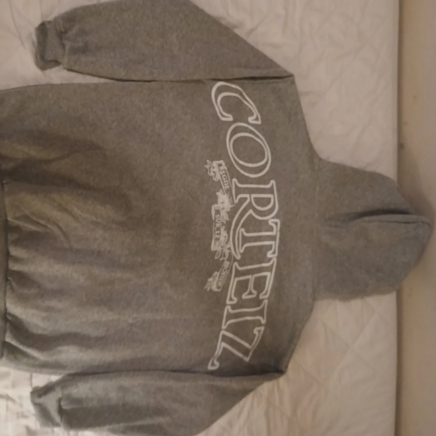 Corelz Grey Zip-Up Hoodie - Size M - photo 5