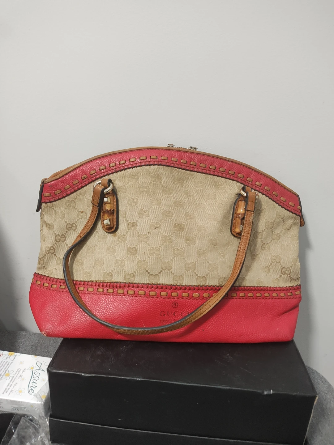 Gucci Monogram Dome Satchel Bag - photo 2