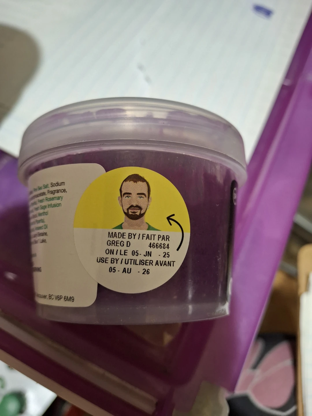 LUSH Magic Crystals Body Scrub - 130g - photo 4