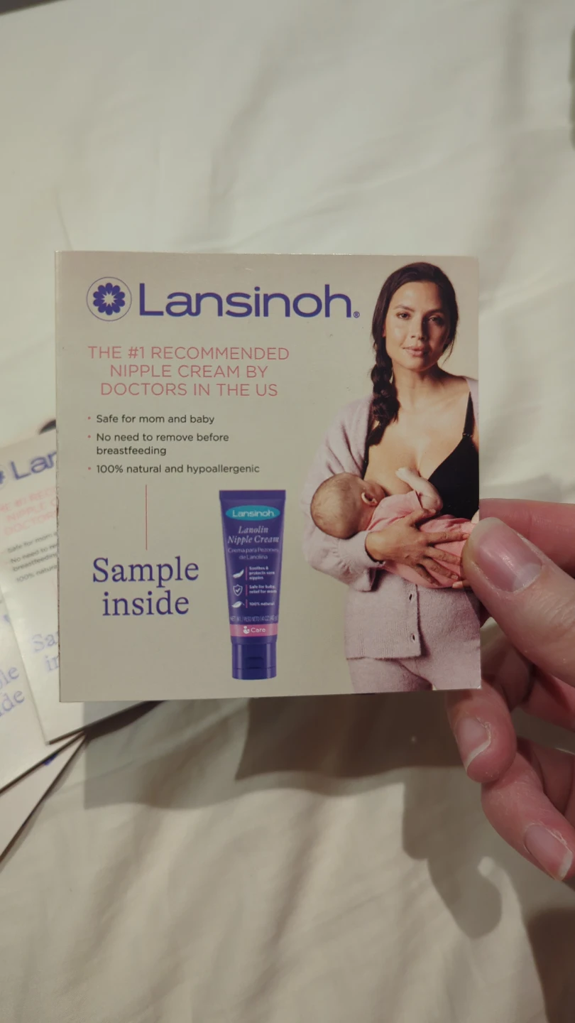 4x Lansinoh Lanolin Nipple Cream Samples