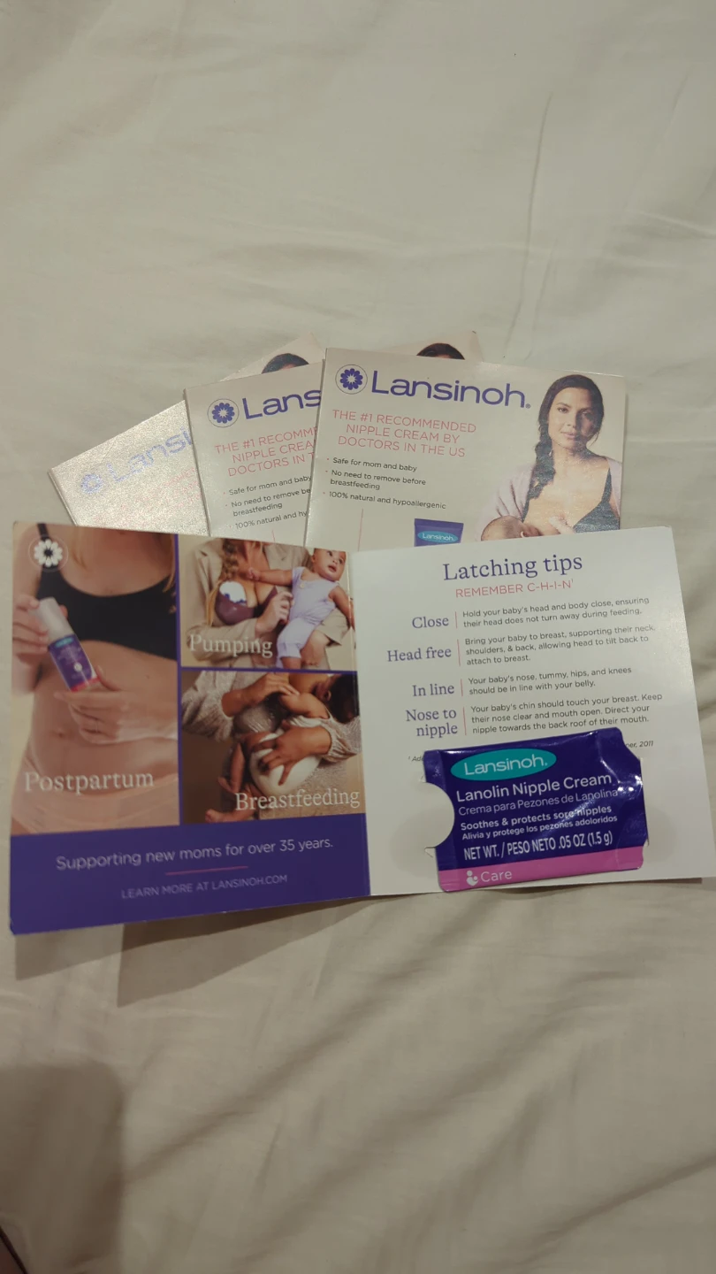 4x Lansinoh Lanolin Nipple Cream Samples - photo 2