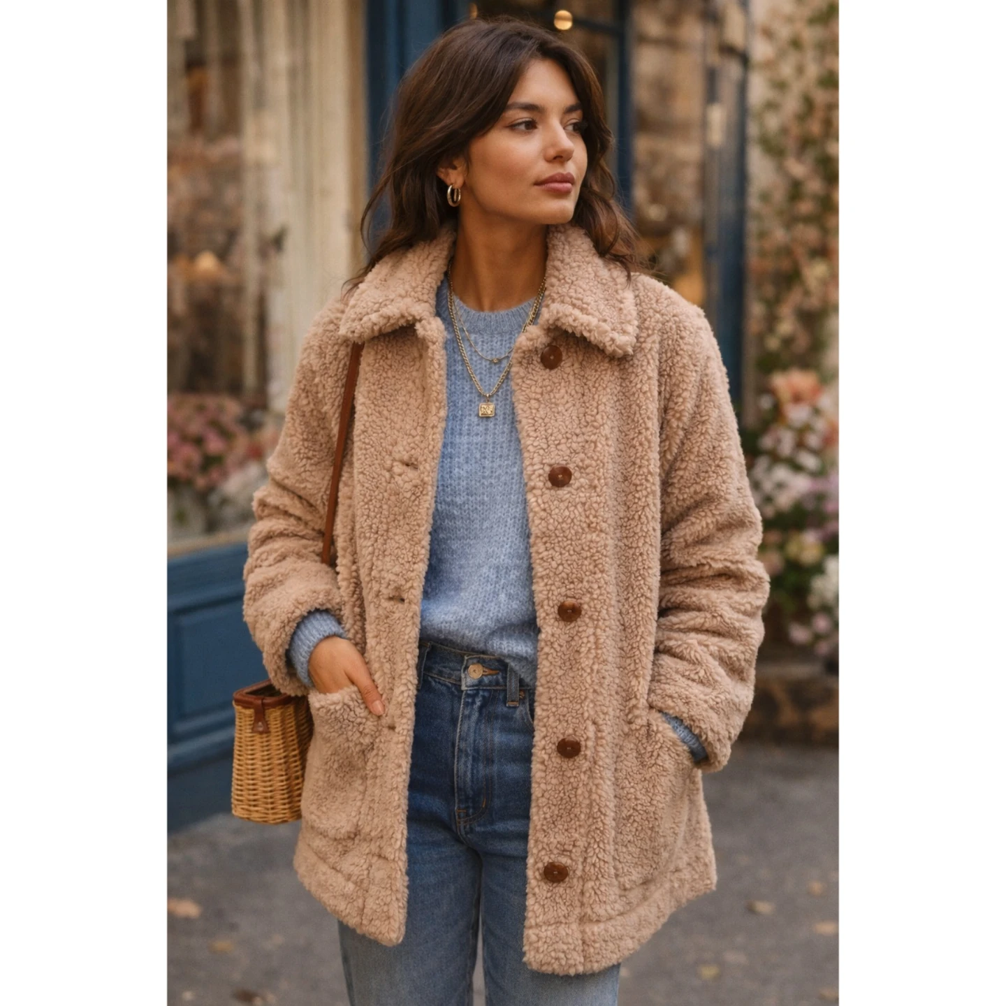 Wilfred Free Teddy Coat - XS