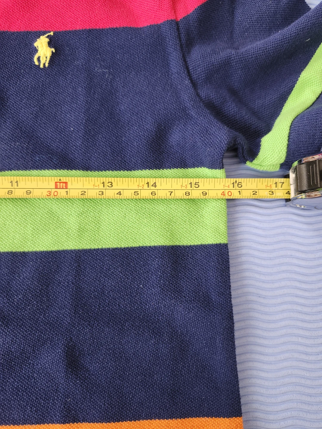 Polo by Ralph Lauren Striped Polo Shirt L (14-16) - photo 3