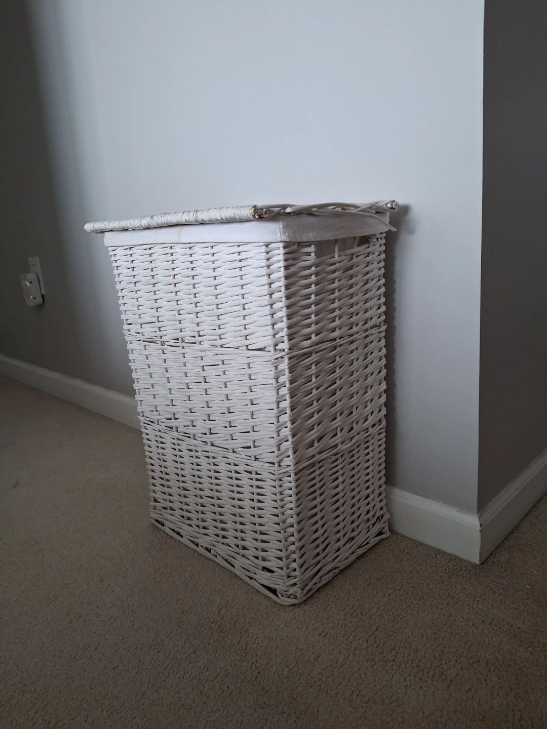 Wicker clothes hamper 🥕 - photo 5