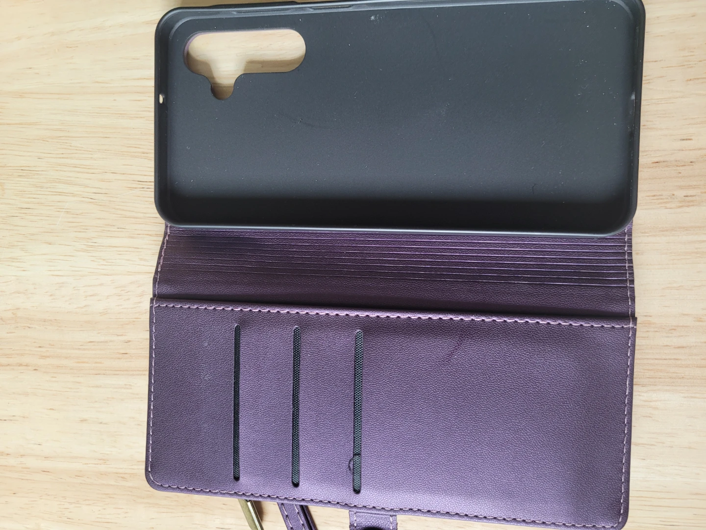 Purple Wallet Phone Case for Samsung A16 - photo 4
