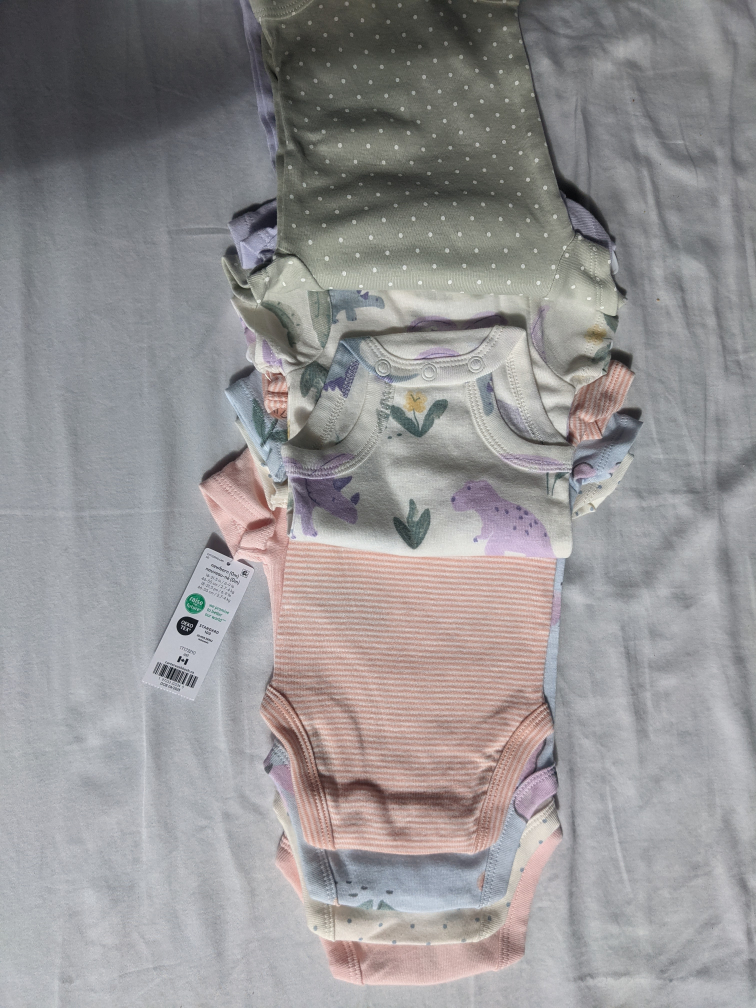 Newborn Carter's Baby Bodysuits - 6 in the Pack - photo 3
