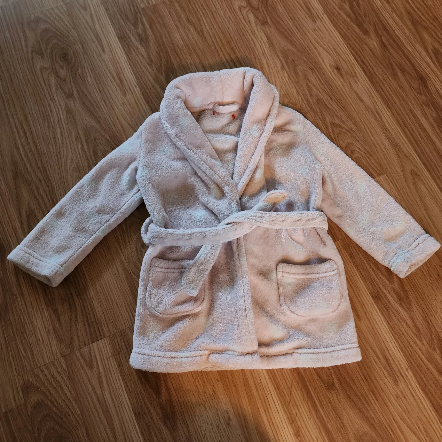 Kids Pink Fleece Robe 2T
