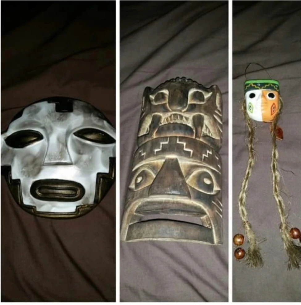 Collection of 3 Decorative Tribal Masks