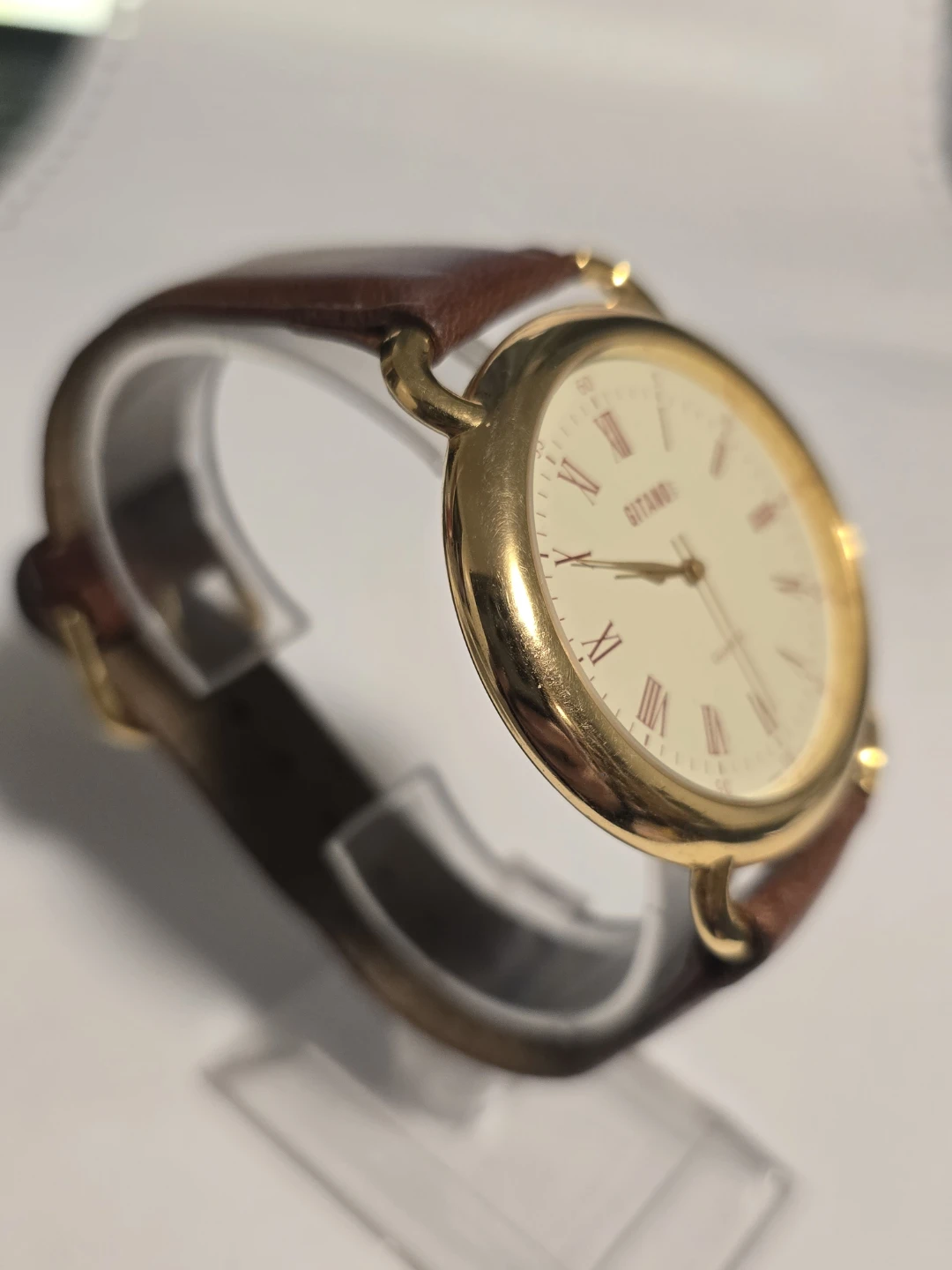 Very Large Round Gitano Quartz Watch 4.2cm case diameter - photo 4
