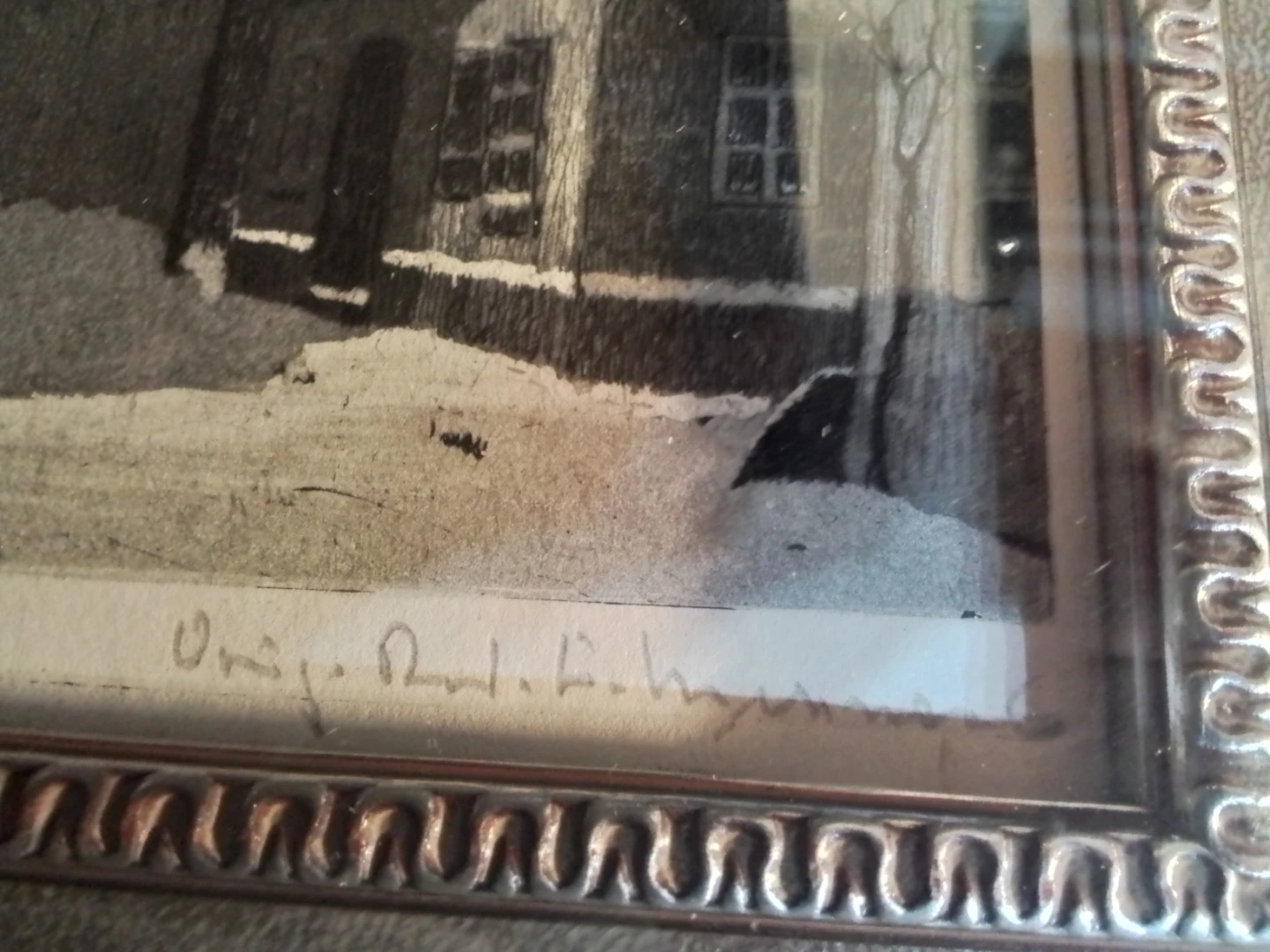 Lithograph by Hoffman Leiningen 15.5x17.5 - photo 3