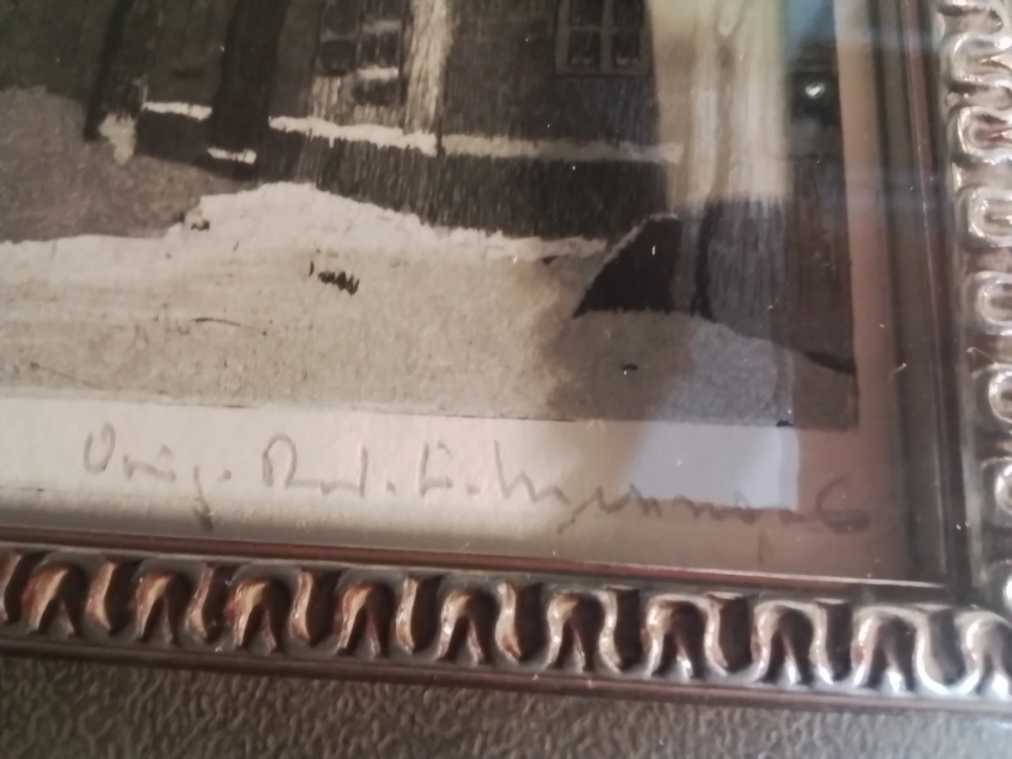 Lithograph by Hoffman Leiningen 15.5x17.5 - photo 4