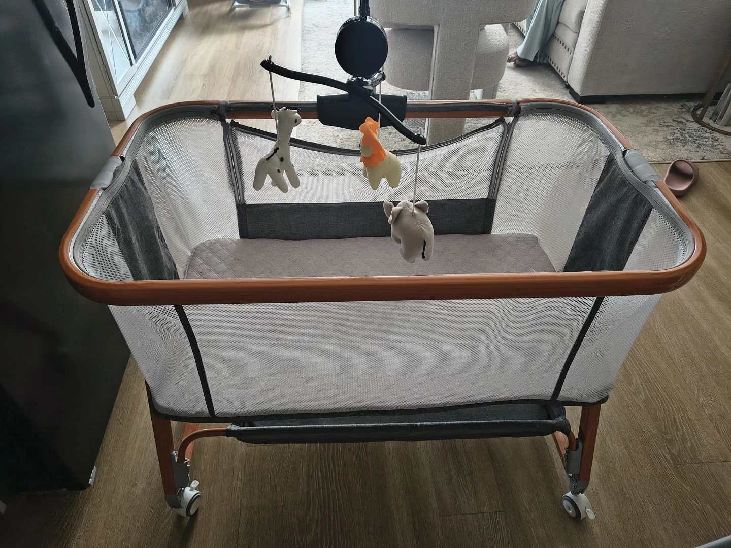 Baby Bassinet with Mobile