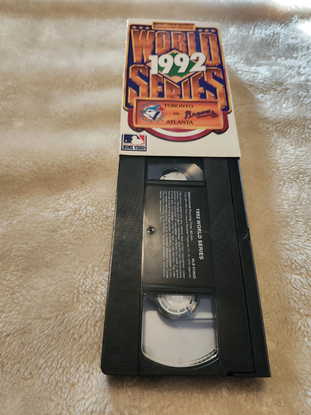 1992 World Series VHS Tape - Toronto Blue Jays vs. Atlanta - photo 3