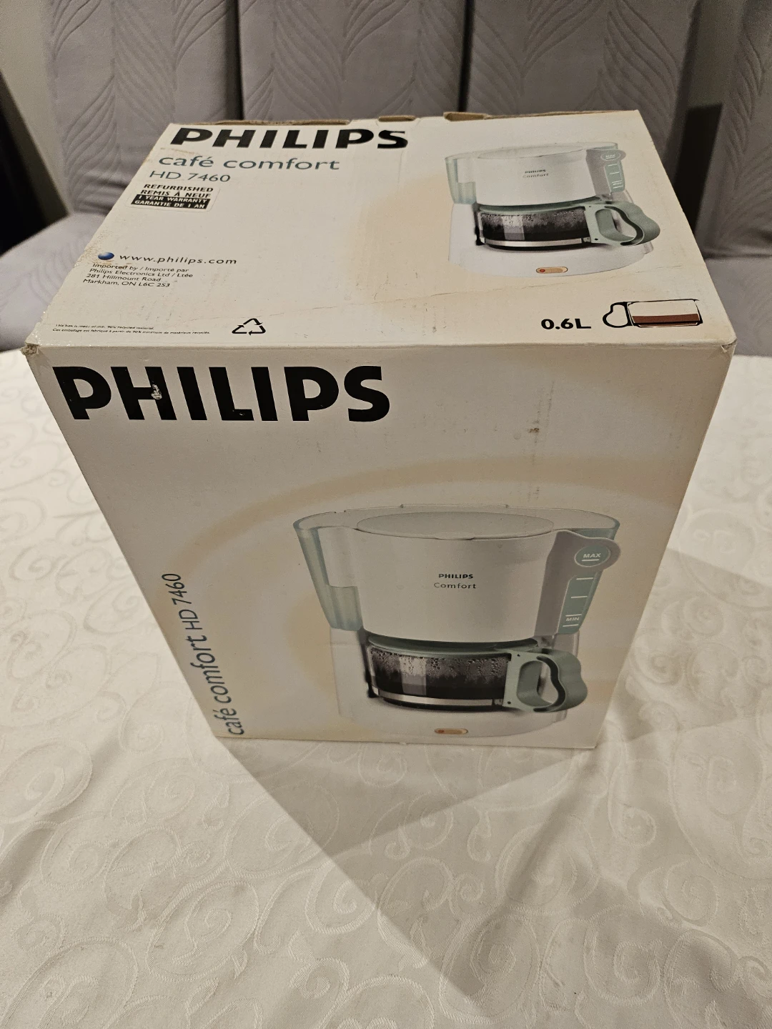 Philips Cafe Comfort HD7460 Drip Coffee Maker - photo 3