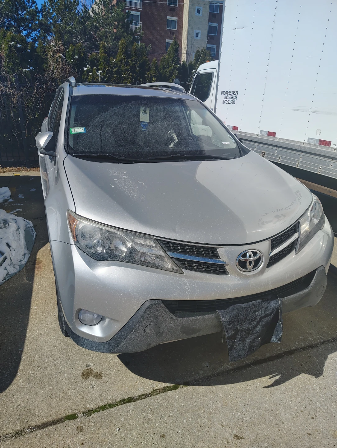 Silver 2015 Toyota RAV4 SUV Limited Mileage 116500