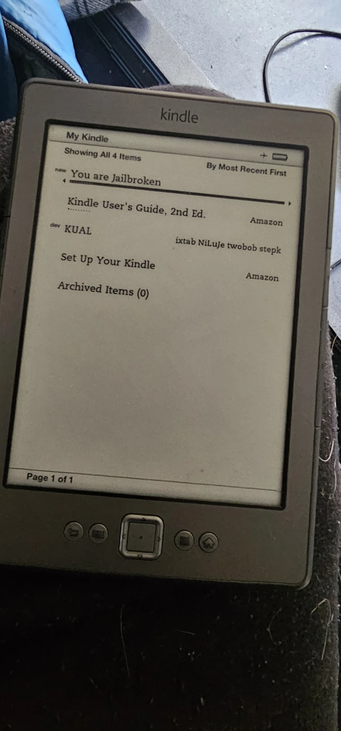 Amazon Kindle E-Reader