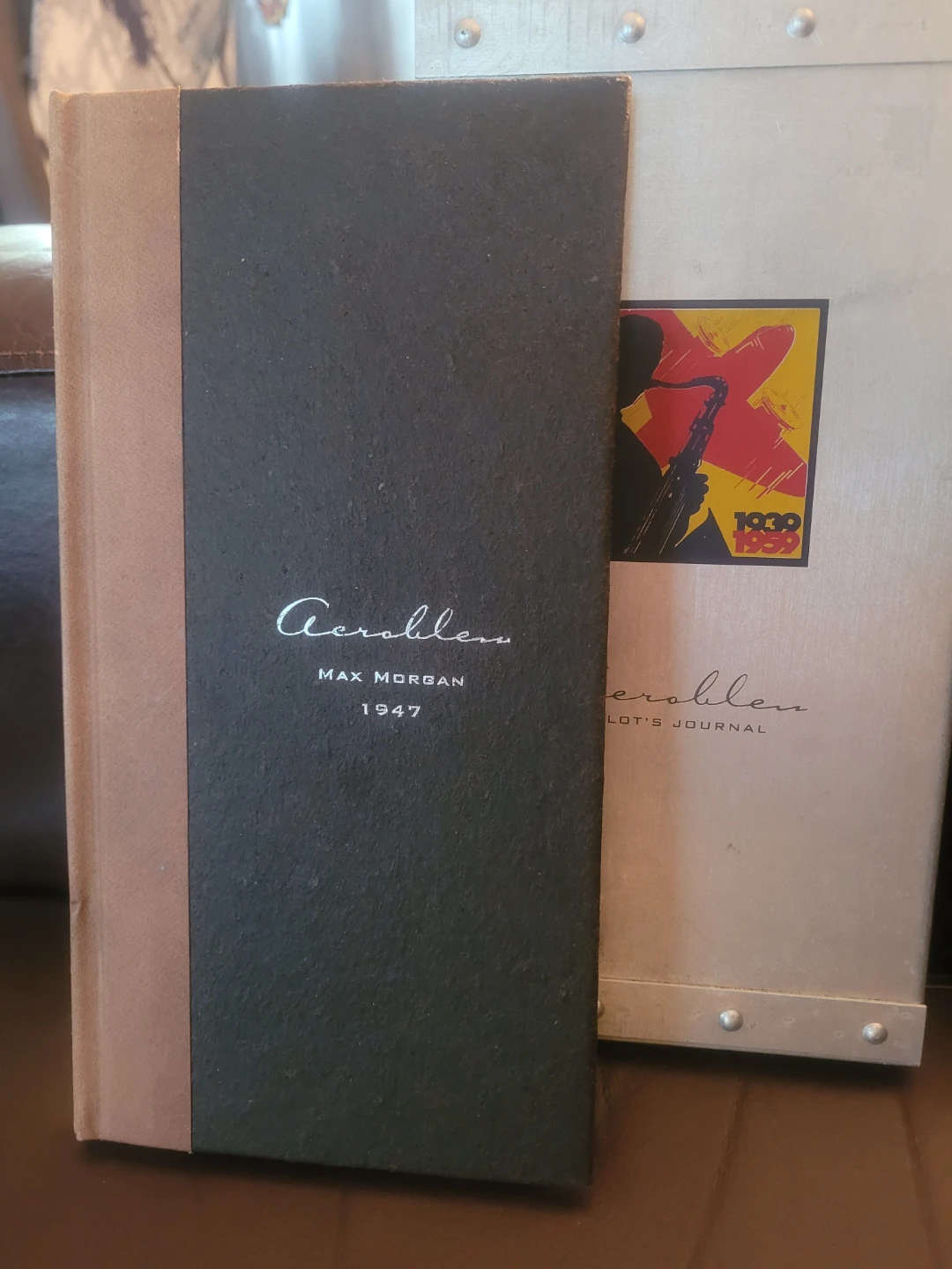 Aeroblen Pilot's Journal by Max Morgan 1947 - photo 2