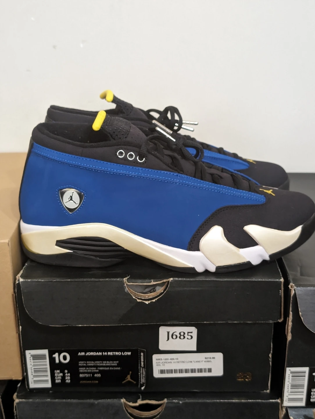 Jordan Air Jordan 14 Retro Low 'Laney' Shoes Size 10
