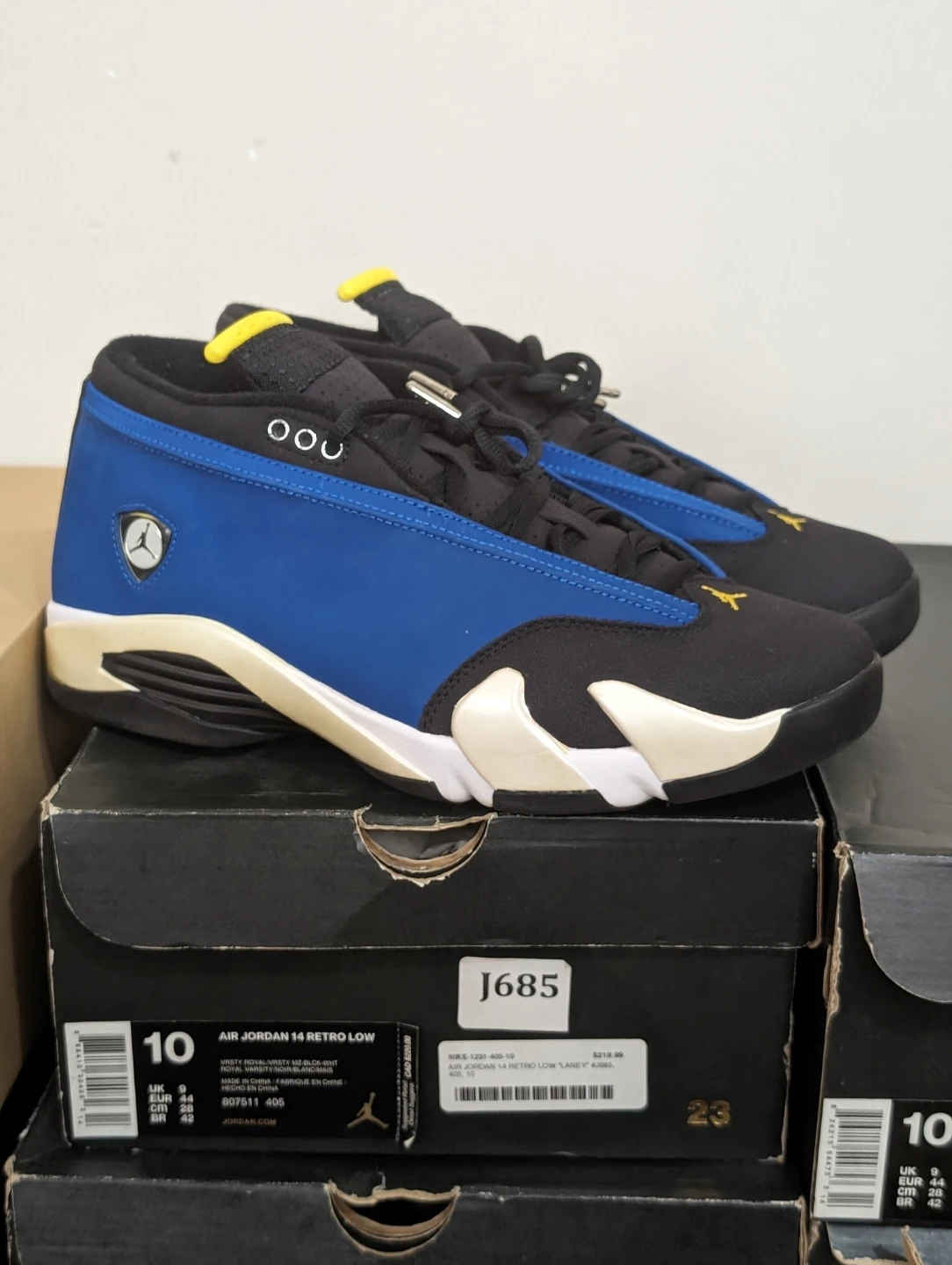 Jordan Air Jordan 14 Retro Low 'Laney' Shoes Size 10 - photo 2