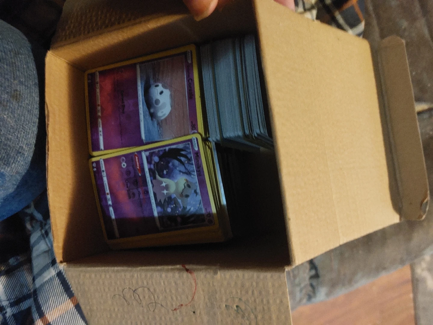 Pokemon reverse holo 520 total cards nm