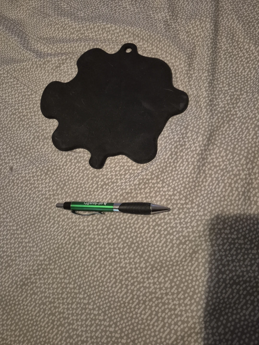 Black Splat-Shaped Trivet