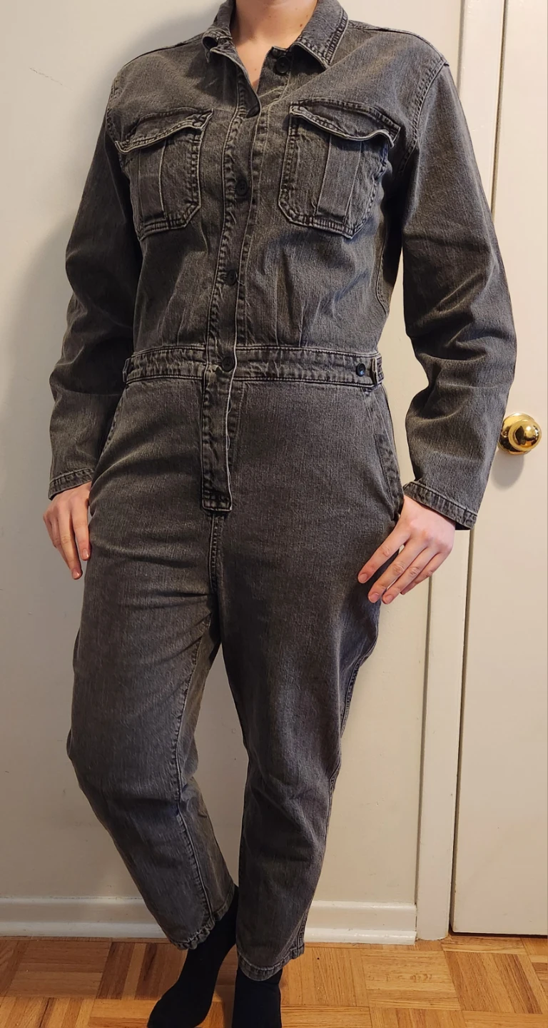 GAP Denim Coverall Jumpsuit - Size 10 Tall