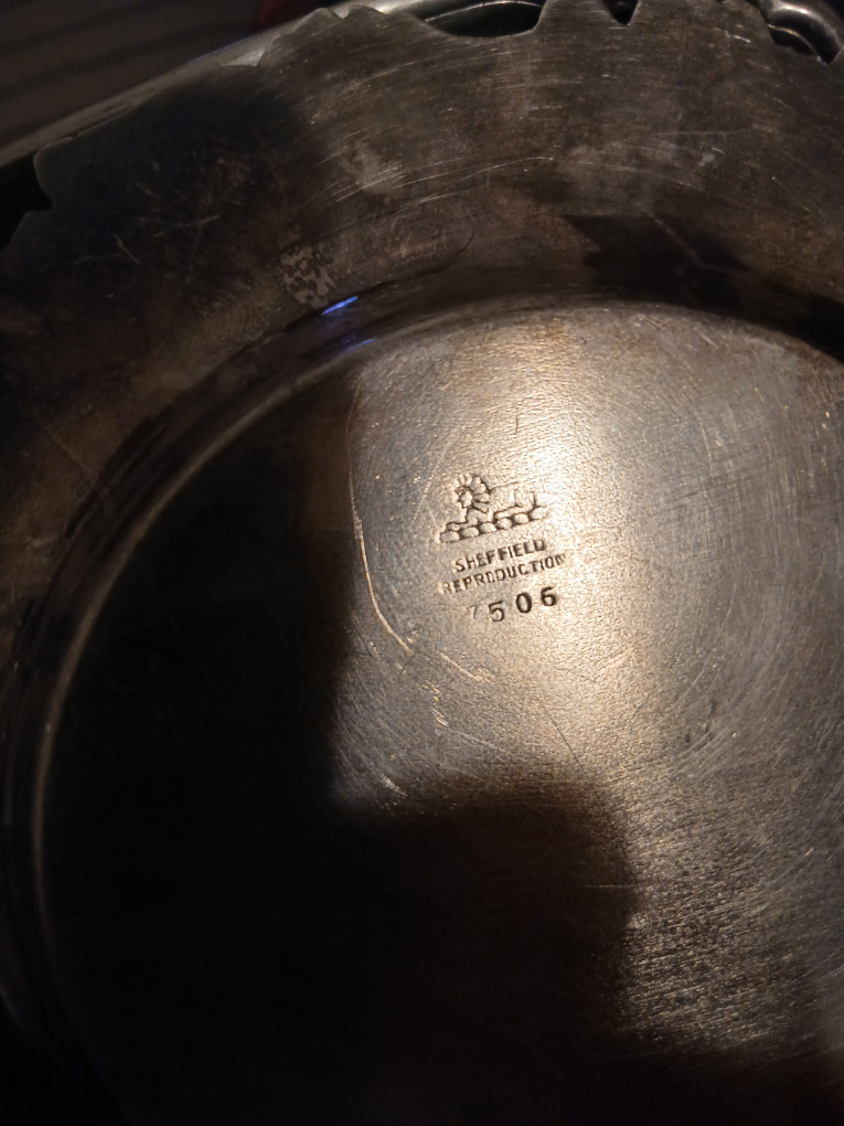 Sheffield Reproduction Silver Plated Bowl - photo 2