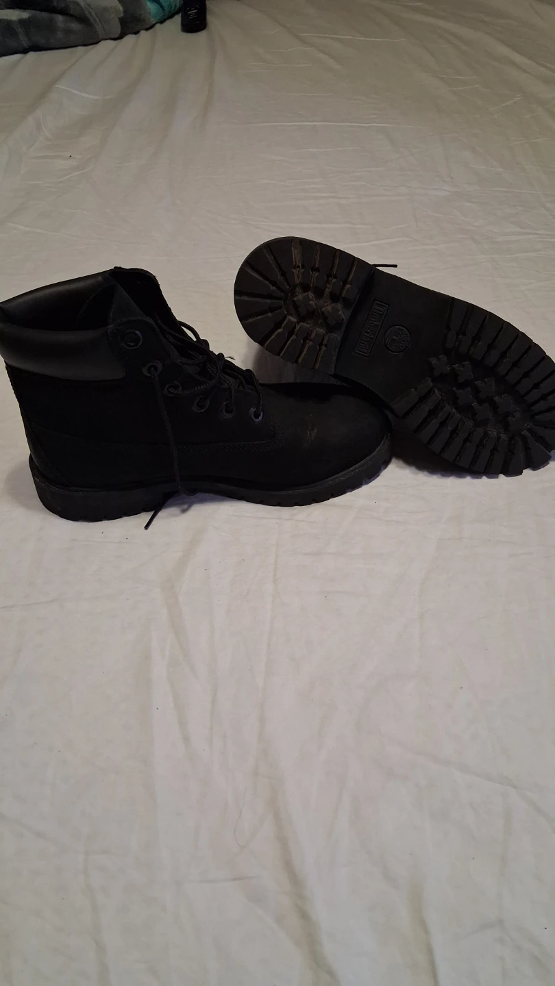 Timberland Black Waterproof Boots - Size 5.5 - photo 2