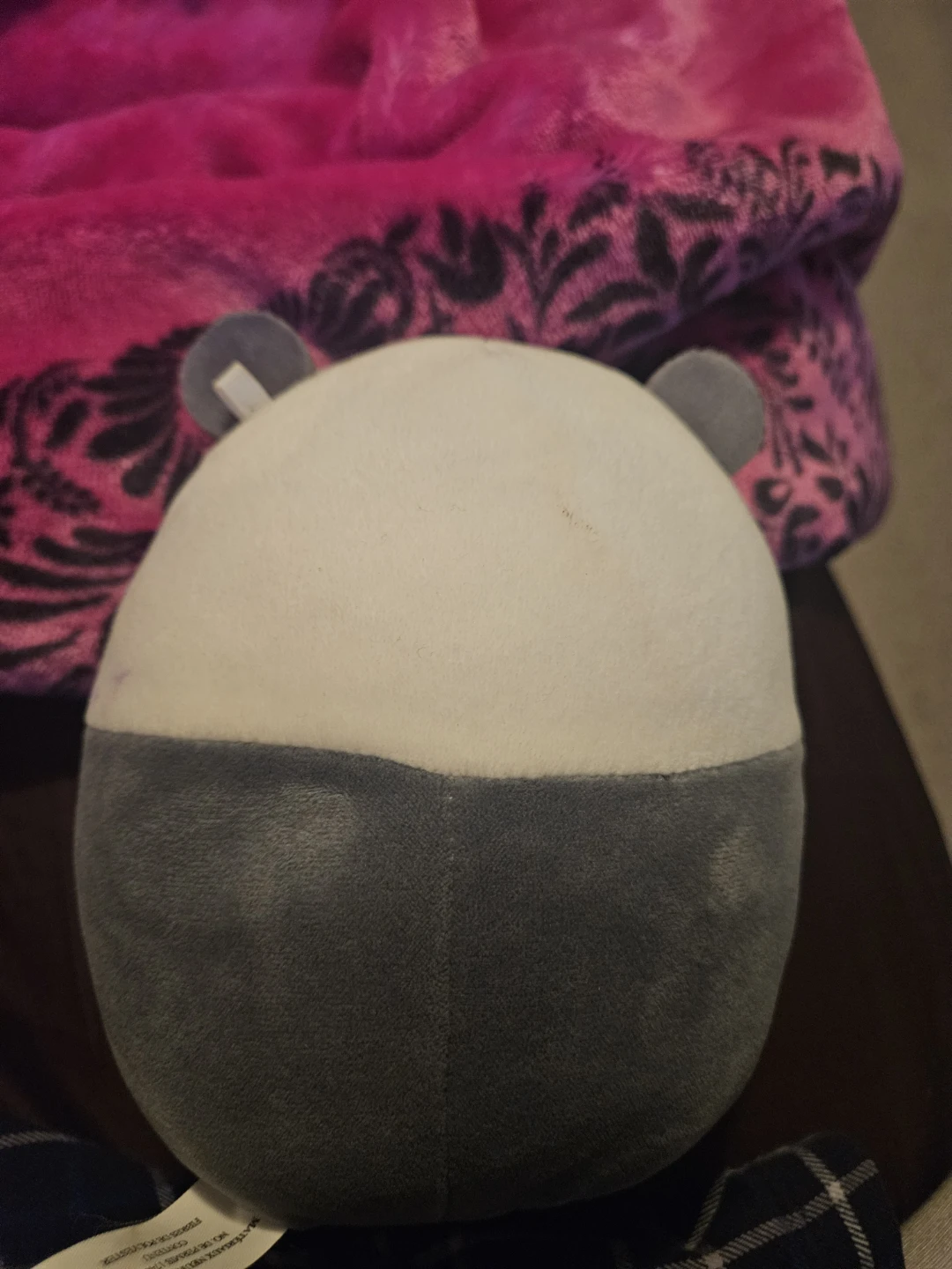 Plush Panda Toy with Rainbow Heart - photo 2