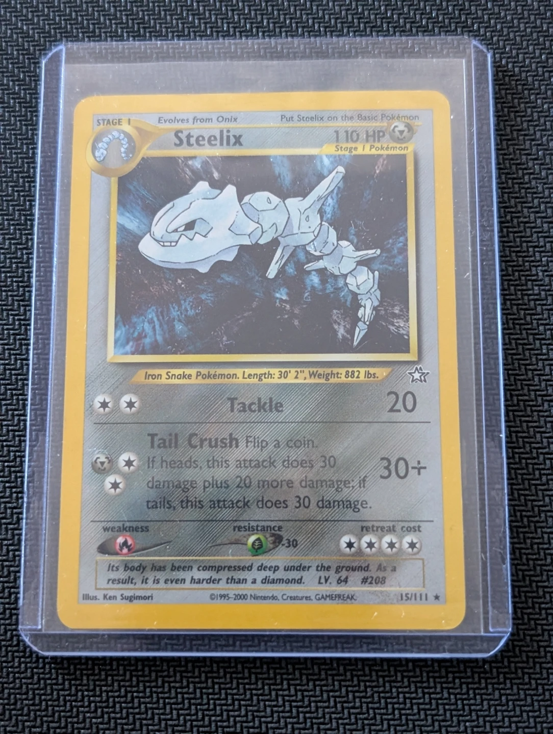Steelix Neo Genesis 15/111 - Pokemon - photo 5